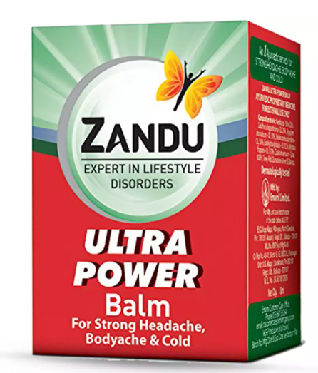 Zandu Balm - Ultra Power 8 ml Bottle 