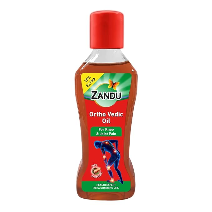 ZANDU Ortho Vedic Pain Relief Oil for knee, joint & muscle , improvement in 7 days Liquid  (120 ml)