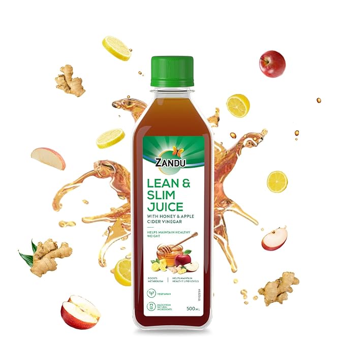 ZANDU Lean & Slim Juice | Helps Maintain Healthy Weight & Boosts Metabolism  (500 ml)