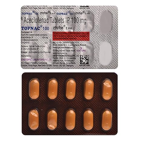 Topnac 100 - Strip of 10 Tablets