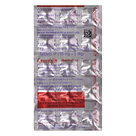 Levosiz M - Strip of 15 Tablets