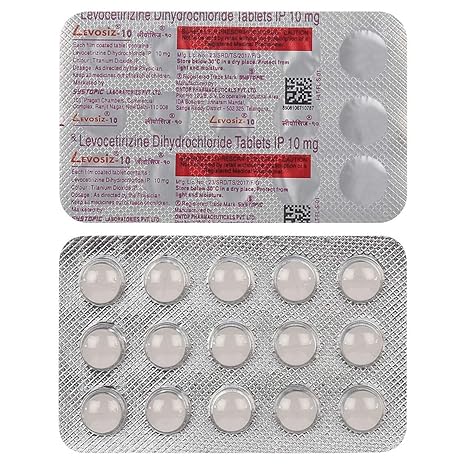 Levosiz 10 - Strip of 15 Tablets